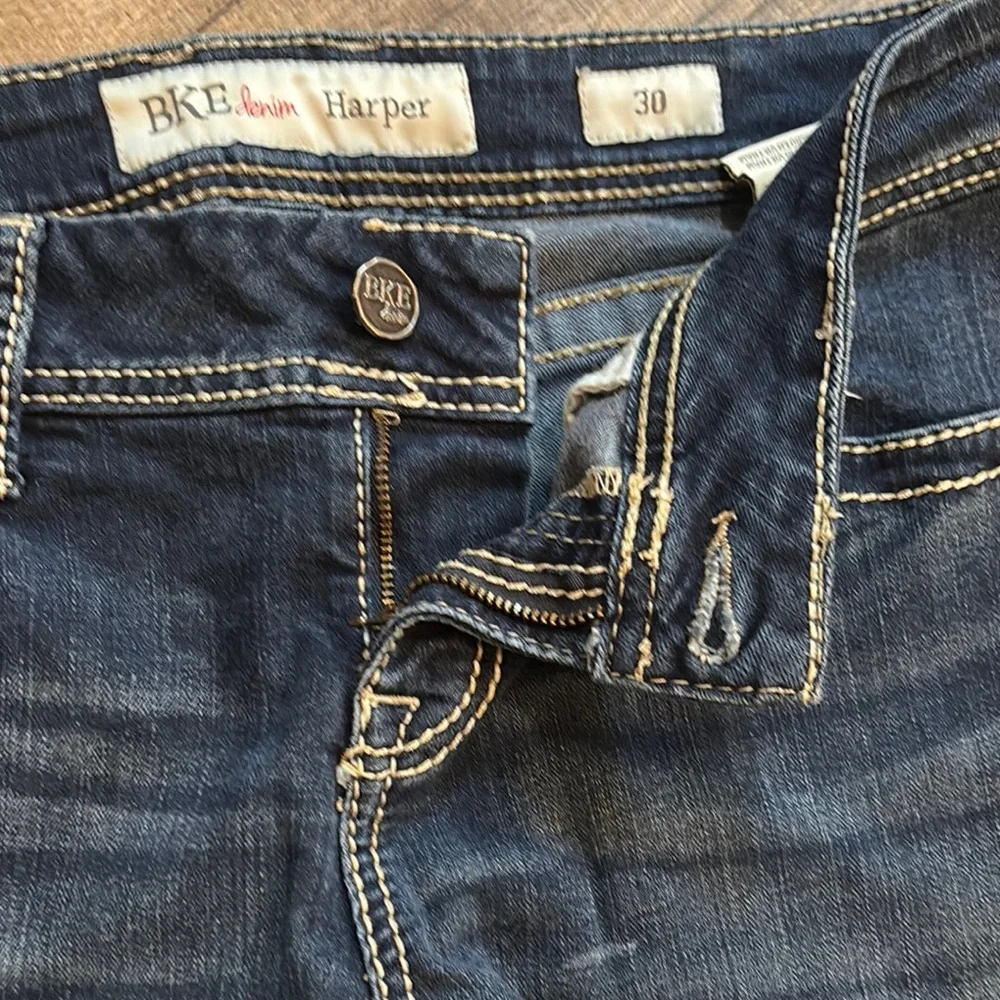 BKE Women’s Size 30 Harper‎ Ankle Cropped Jeans Classic Style